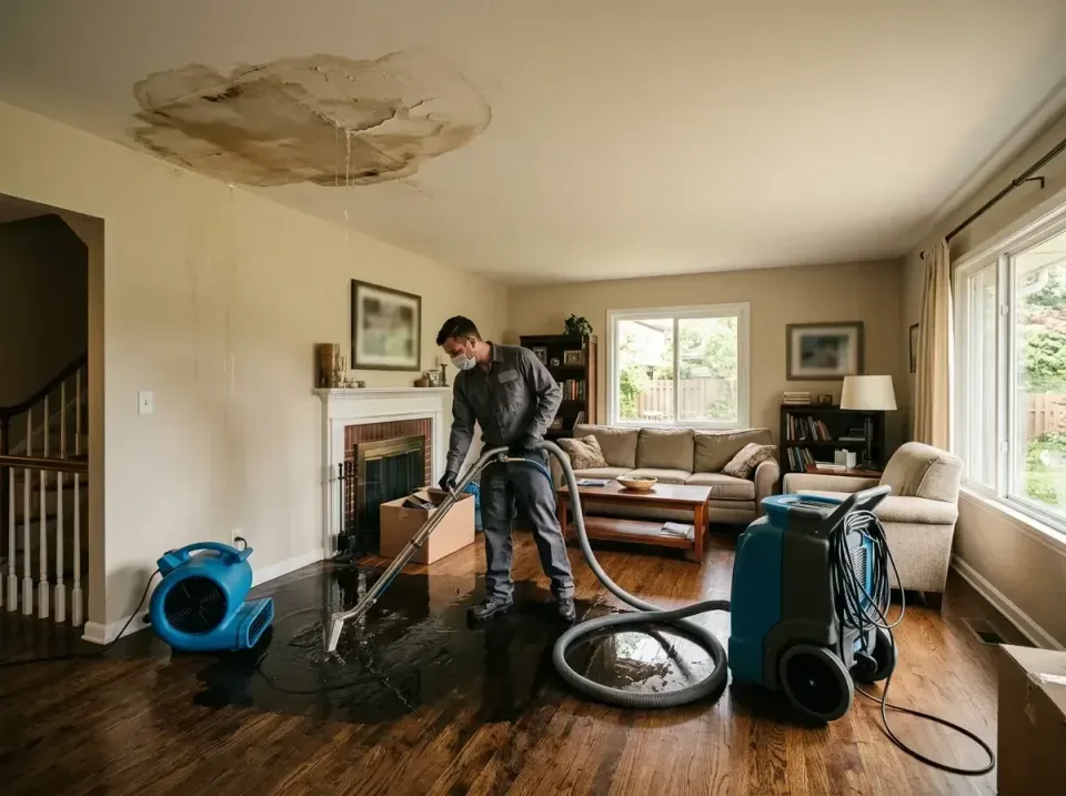 attic-pipe-burst-ceiling-drip-008 — frequently asked questions, Water Damage Restoration & Carpet Care in Layhill, MD